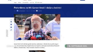 Vesti u 60 sekundi
